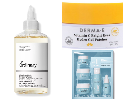 Skincare Finds cover photo collage
