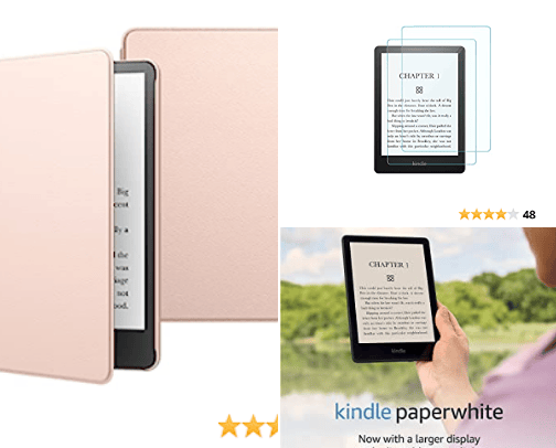 Kindle Accessories cover photo collage
