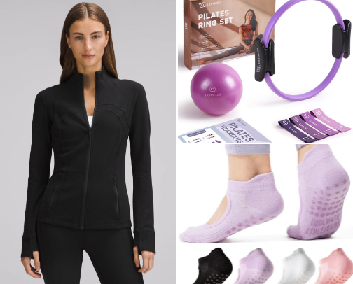 Pilates Princess Starter Pack🧘‍♀️💘🌺 cover photo collage
