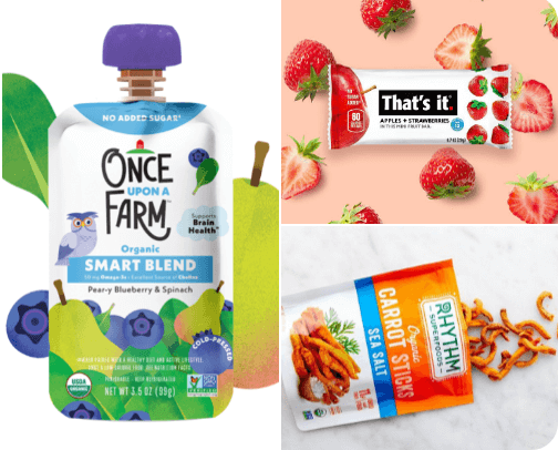 Grab and Go Snacks cover photo collage