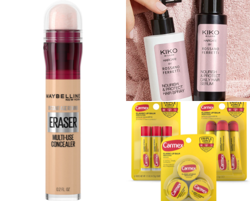 Beauty products i reccomend cover photo collage