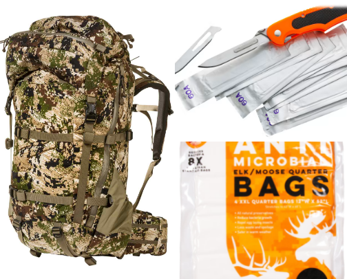 Hunting gear cover photo collage