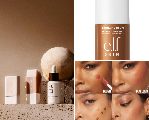 Make up for that perfect after the beach glow cover photo collage