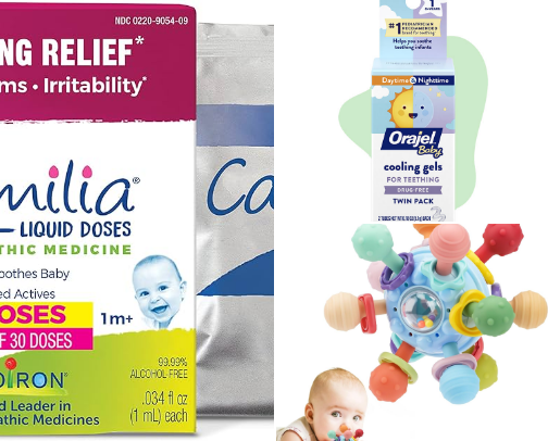 Teething Lifesavers cover photo collage