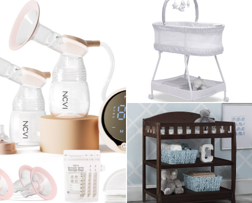 Newborn Stuff I Actually Use 💕 cover photo collage
