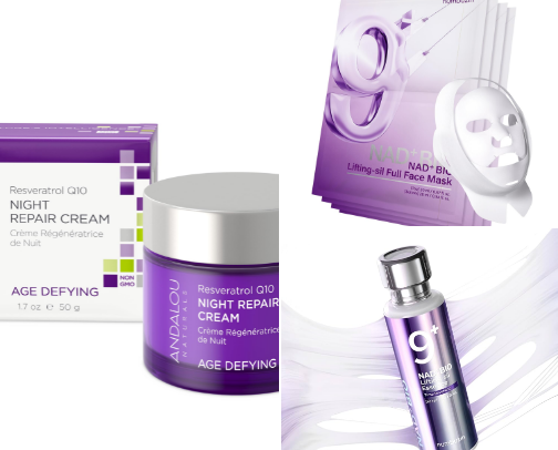 Skincare cover photo collage