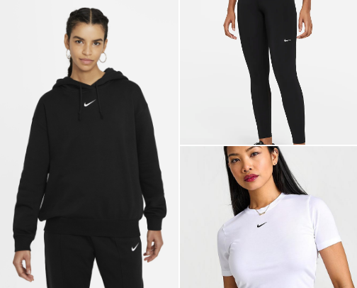 Women's clothing nike cover photo collage