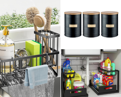 Kitchen Organization for Calm, Organized Spaces cover photo collage