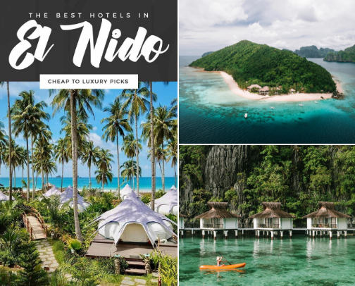 Best Accommodations in El Nido, Palawan (USD Prices + Complete Travel Guide) cover photo collage