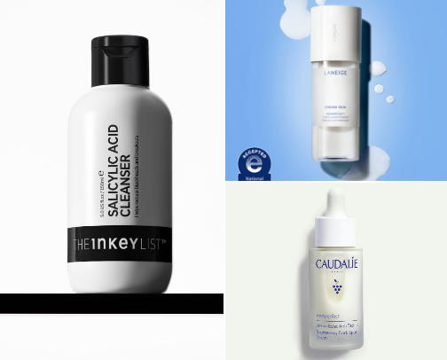 Skincare routine that I swear by <3 cover photo collage
