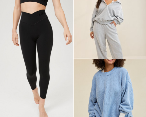 Winter favs from aerie - AERIE 40% OFF SALE cover photo collage