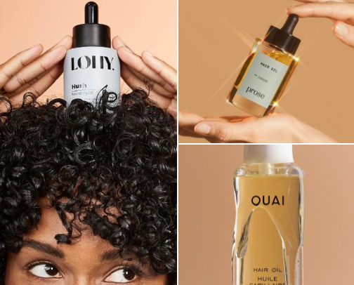 Liquid Gold for Curly Hair cover photo collage
