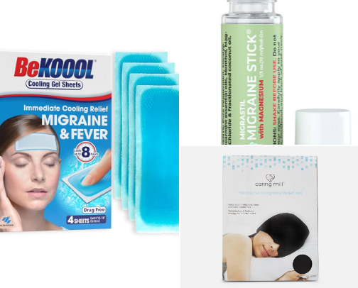 My Migraine Survival Kit For When My Head Has Chosen Violence cover photo collage