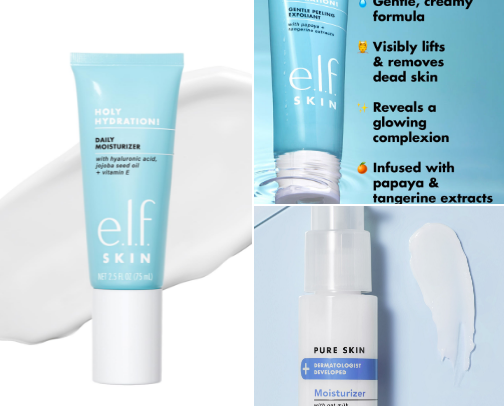 Glow on a budget! 🧴💗 Skincare favorites under $10 that keep your routine affordable, simple, and fresh. Because beautiful skin doesn’t have to cost a fortune! 🌸 cover photo collage