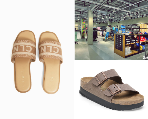 Comfiest & High-Quality Shoes and Sandals cover photo collage
