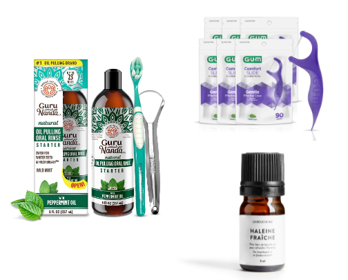 Oral Hygiene—for a kissable mouth cover photo collage