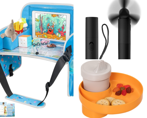 Mom Travel Hacks cover photo collage