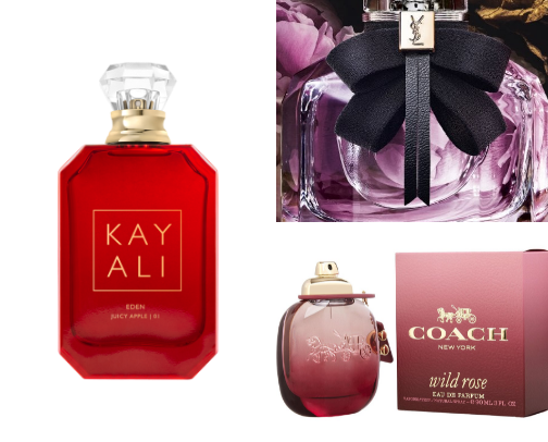 Favorite perfumes cover photo collage