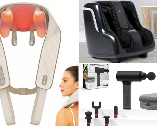 Favorite Self Massage Tools for Home cover photo collage
