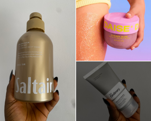 the glow rotation: head to toe essentials cover photo collage