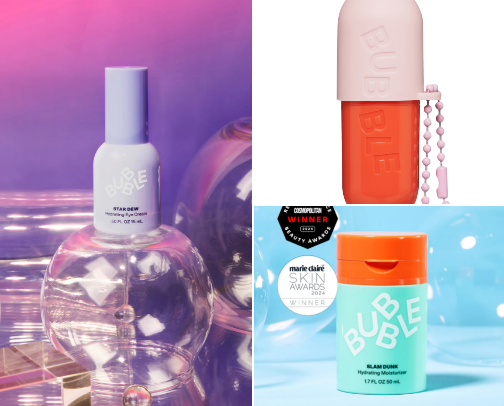 Bubble Skincare 🫧 cover photo collage