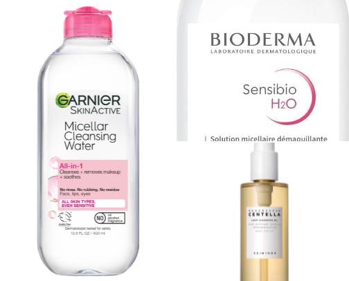 skincare🌸 cover photo collage