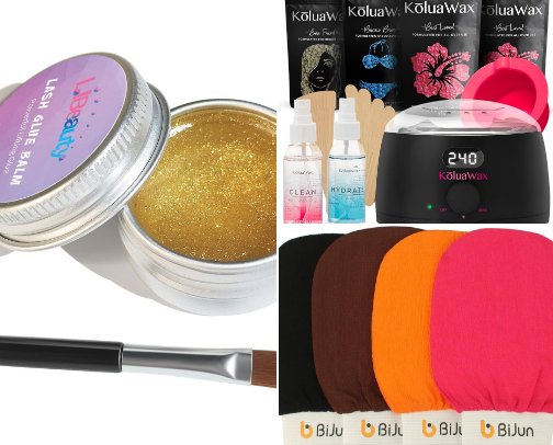 At-Home Beauty on a Budget cover photo collage