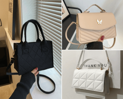 Bags  cover photo collage