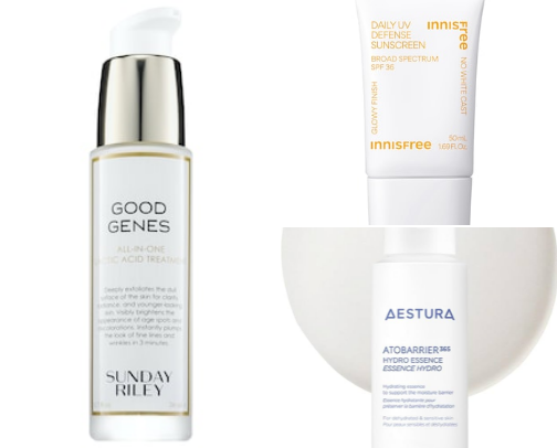 Holy Grails Of Skincare cover photo collage