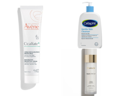 Sensitive skin recommendations from a dermatology FNP! cover photo collage