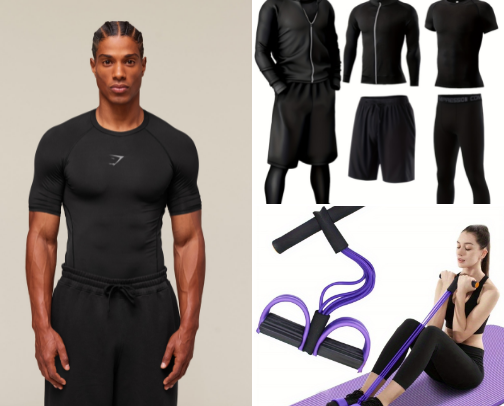 Fitness & Wellness Gear cover photo collage