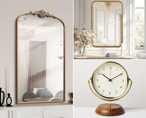 Home Decor - just like my holiday decor, I like to have classic and timeless pieces. cover photo collage