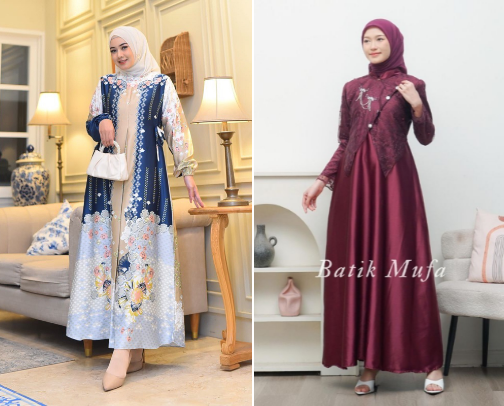 Beautiful Elegant Women's Dress cover photo collage