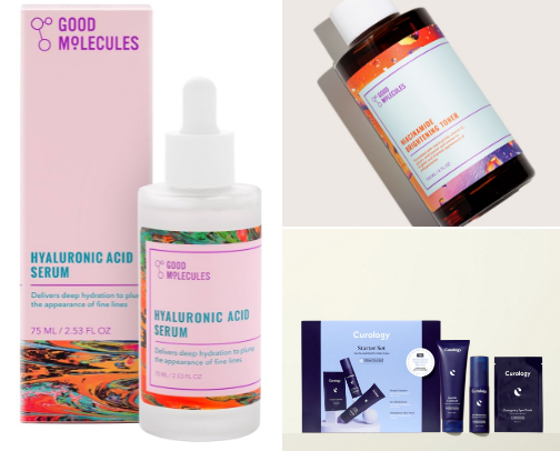 Skincare cover photo collage