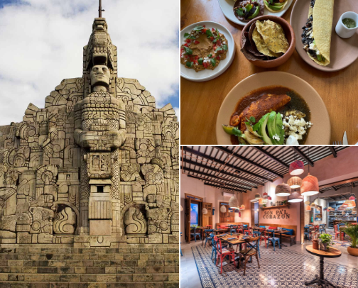 Merida : Gluten Free Food & Affordable Stays in Mexico cover photo collage