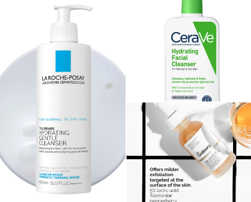 Routine for Dry Skin cover photo collage