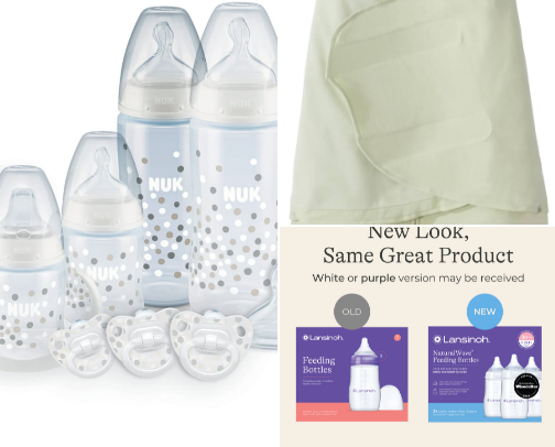 ✨🍼Things I recommend as an infant teacher and mom🍼✨ cover photo collage