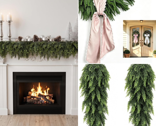 Wreaths & Garlands Finds cover photo collage