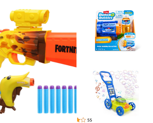 Kids toys and summer!! cover photo collage