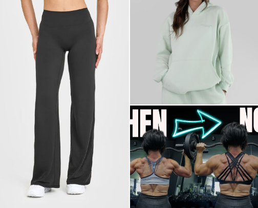 What’s in my fitness closet cover photo collage