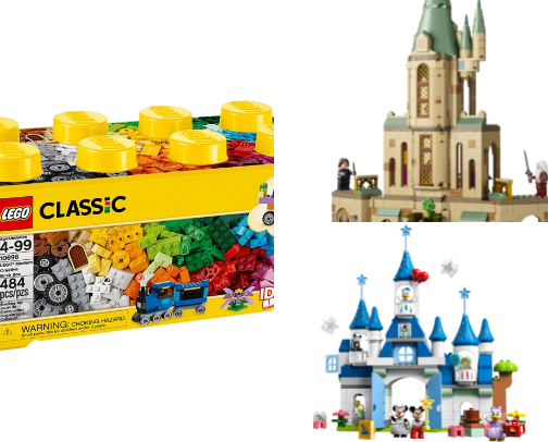 TOYS /lego sets cover photo collage