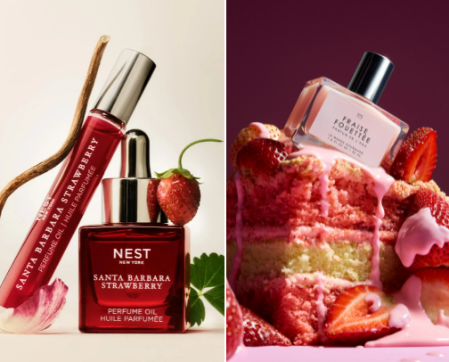Strawberry Creme-Saver Shower Routine ft. Fraise Fouettée 🍓🍰🫧❣️ cover photo collage