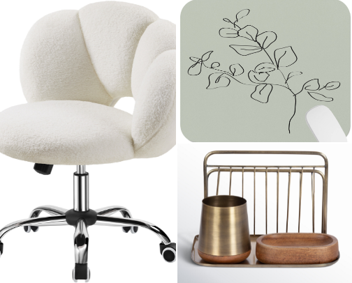 The Aesthetic Home Office Edit — Finds That Make Working From Home Actually Feel Good cover photo collage
