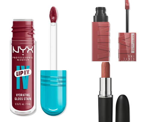 Beautiful lip products that have a long lasting look cover photo collage