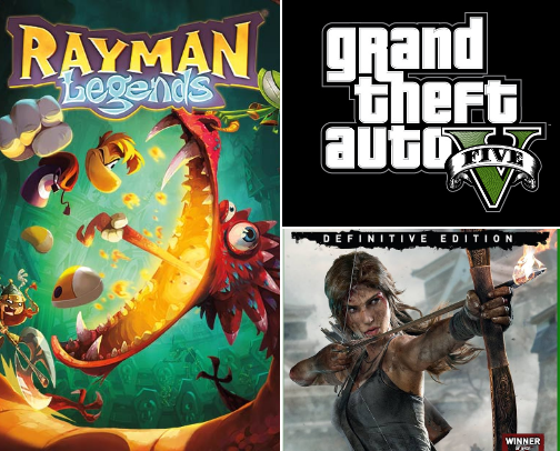 PlayStation games cover photo collage