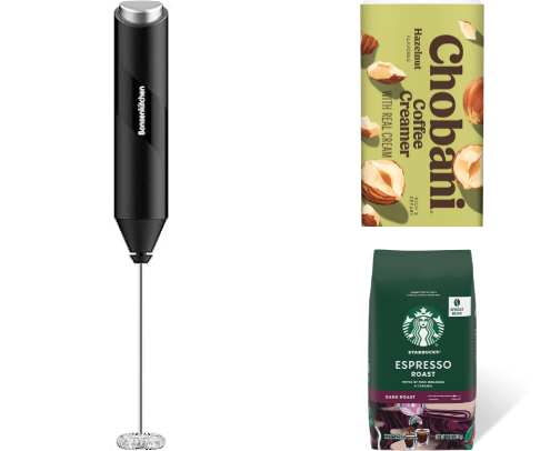 Coffee lover essentials cover photo collage