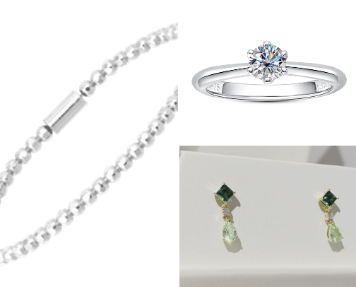 Jewelry cover photo collage