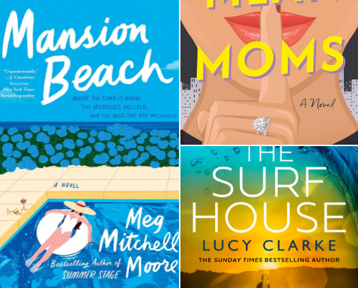15 Best Beach, Pool and Hotel Vacation Summer Reads for 2025 cover photo collage