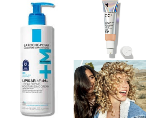 Favorite skincare routine product cover photo collage