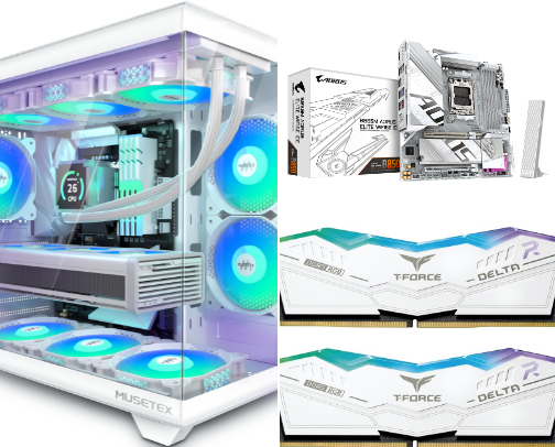 my kinda budget pc build! cover photo collage